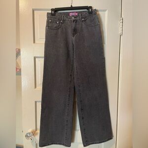 Edikted Charcoal Denim Pants